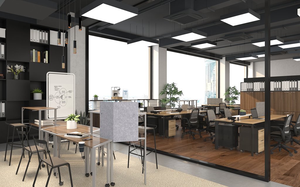 ออฟฟิศขนาดเล็กตามสีมงคล