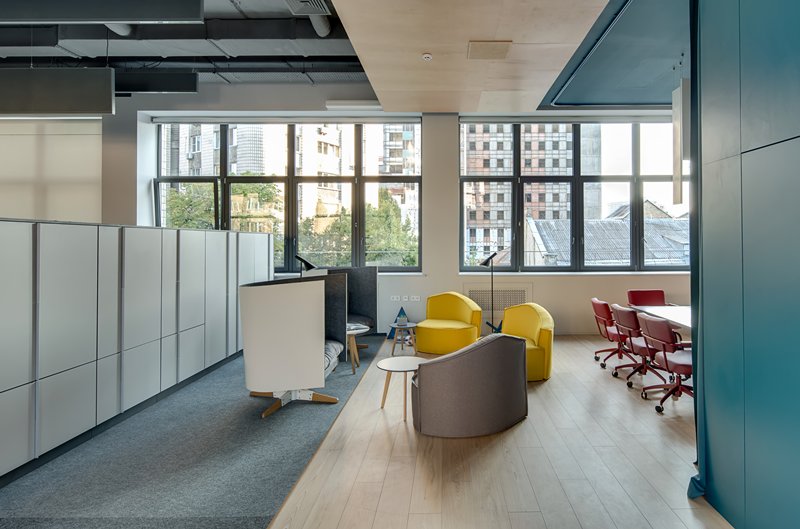 จัดพื้นที่ทำงาน modern office