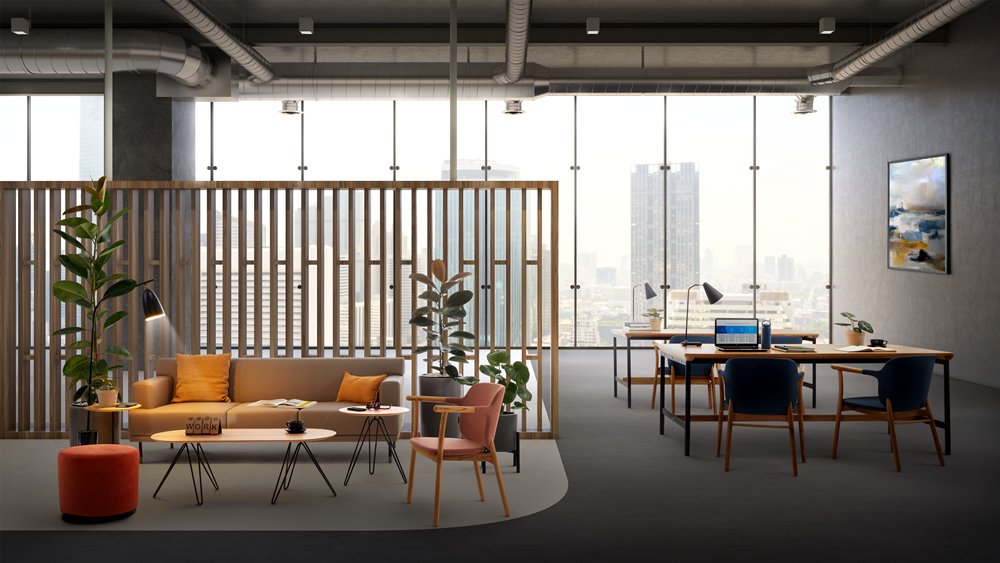  ออกแบบออฟฟิศยุคใหม่ ด้วยโซฟา