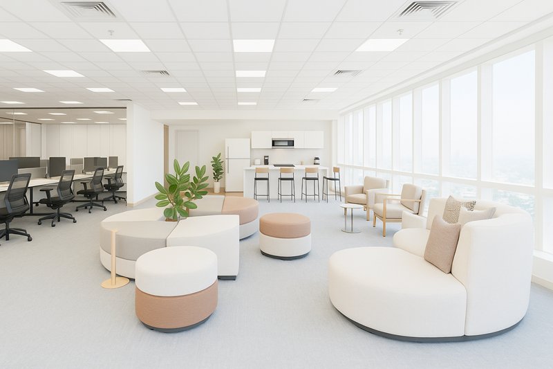 Recreation Space ใน modern office