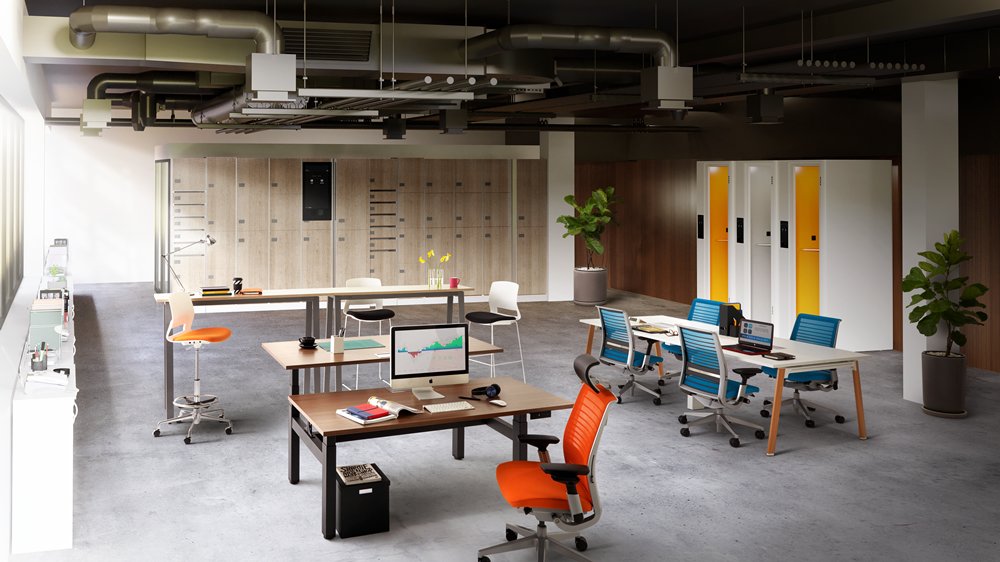จัดพื้นที่ Co Working Space ด้วยดีไซน์ Modern Office