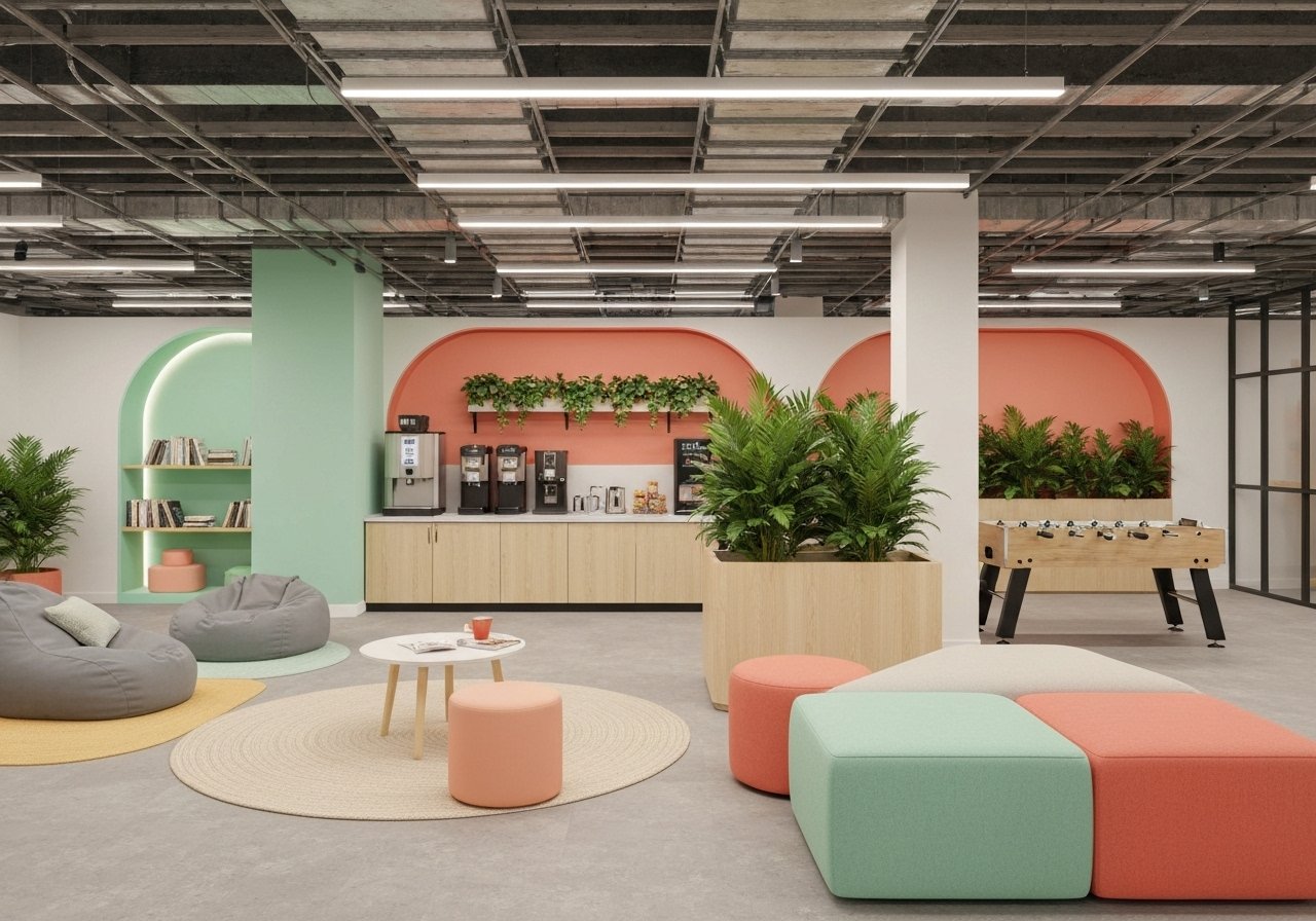 ตกแต่งออฟฟิศใน Recreation Space