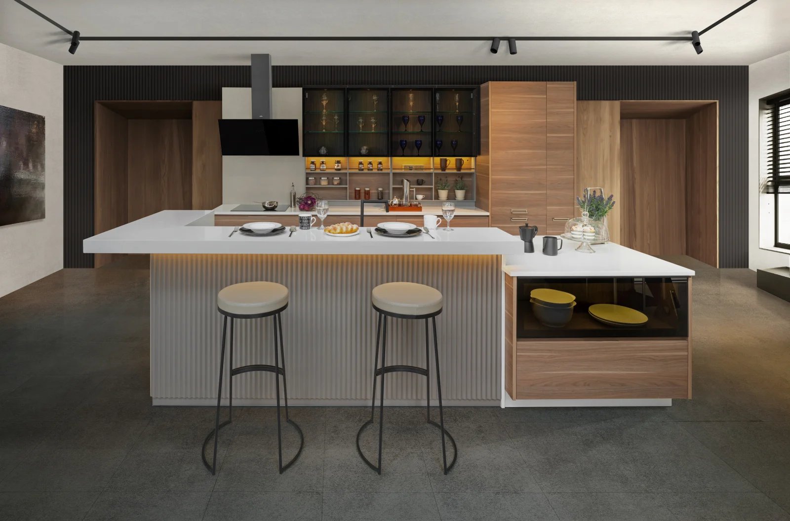ออกแบบห้องครัวแบบ Fine Dining ในออฟฟิศ
