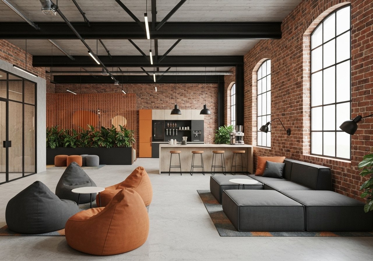 ตกแต่งภายในออฟฟิศ สไตล์ Loft