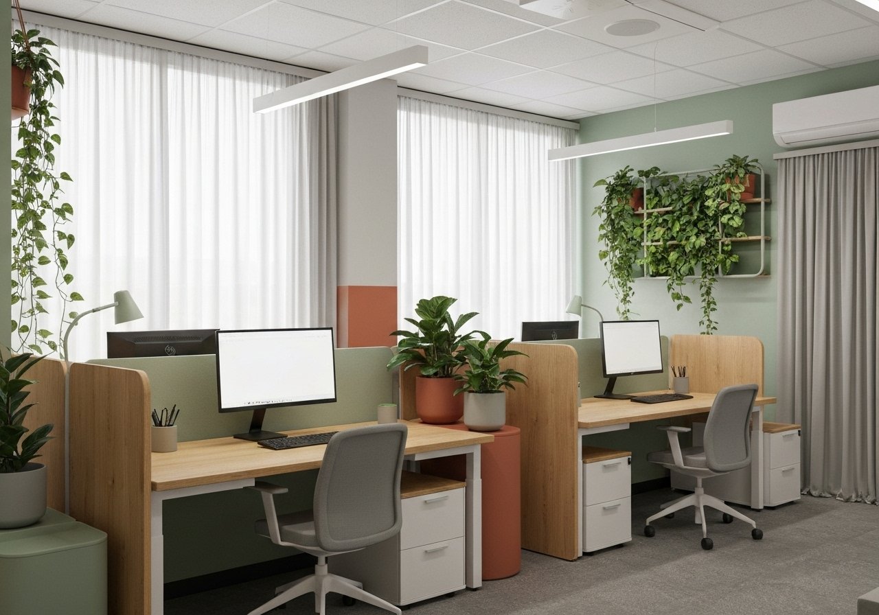 ตกแต่งออฟฟิศ ขนาดเล็ก ด้วย Biophilic Design