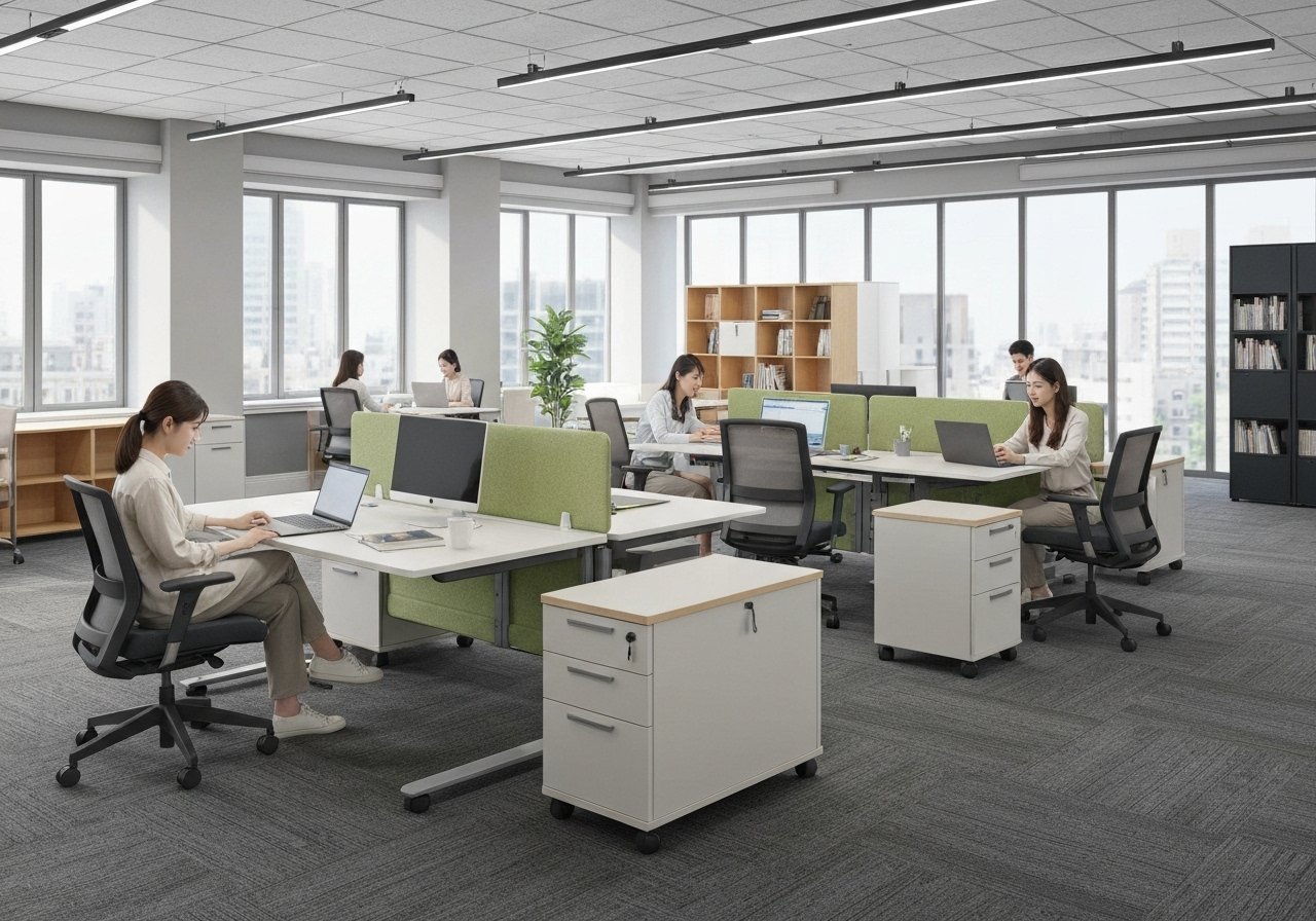 Hybrid Workplace ด้วยเฟอร์นิเจอร์อเนกประสงค์