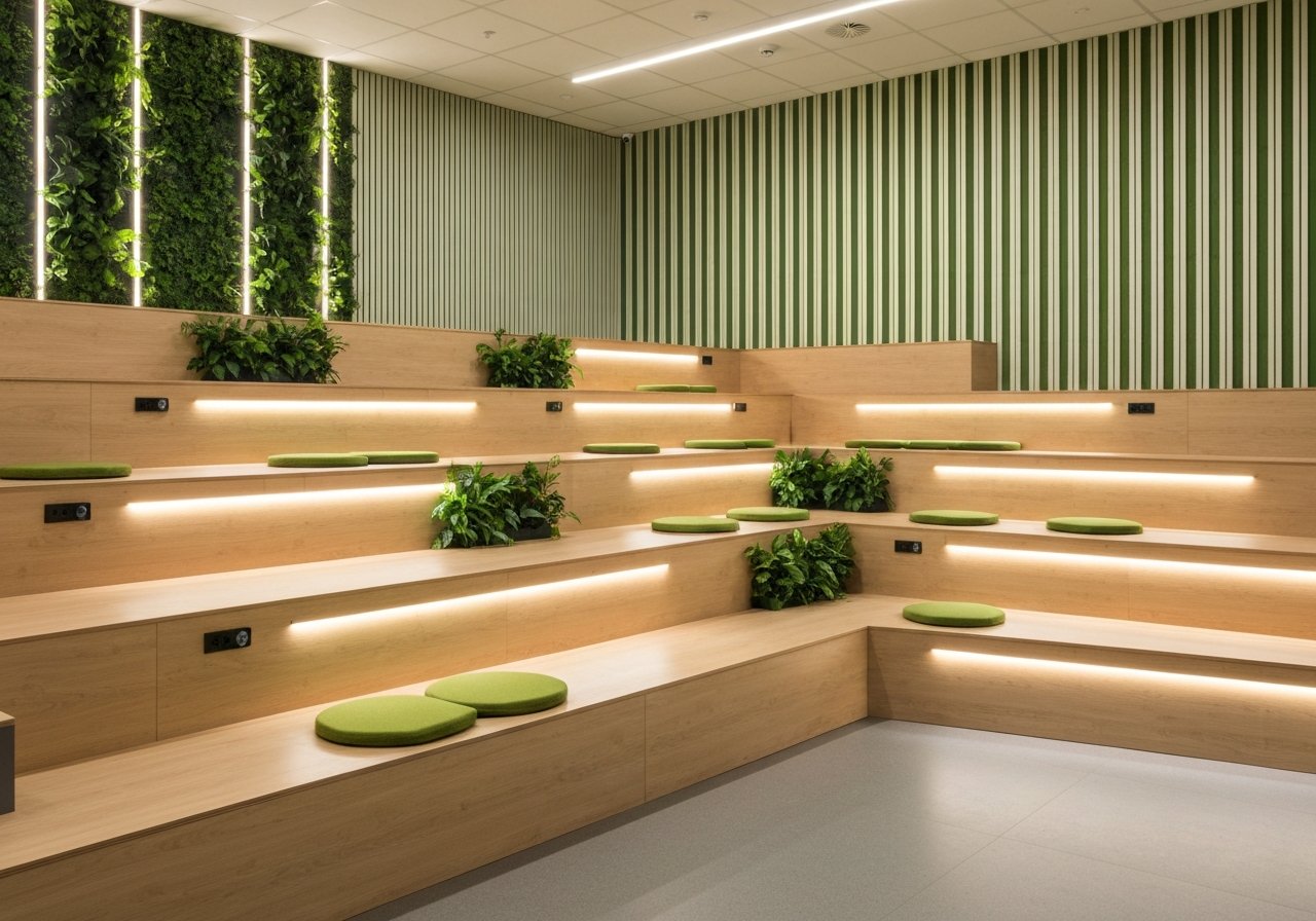 จัดพื้นที่ Co-Working Space ด้วยพื้นที่ Biophilic Design